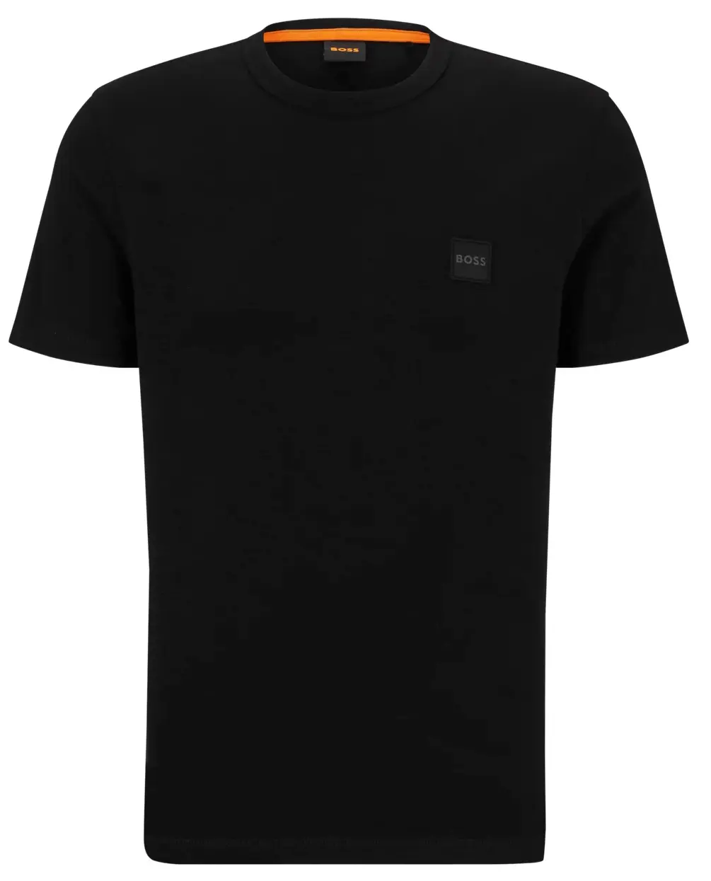 

Футболка Boss Relaxed-fit Cotton-blend With Waffle Structure, черный