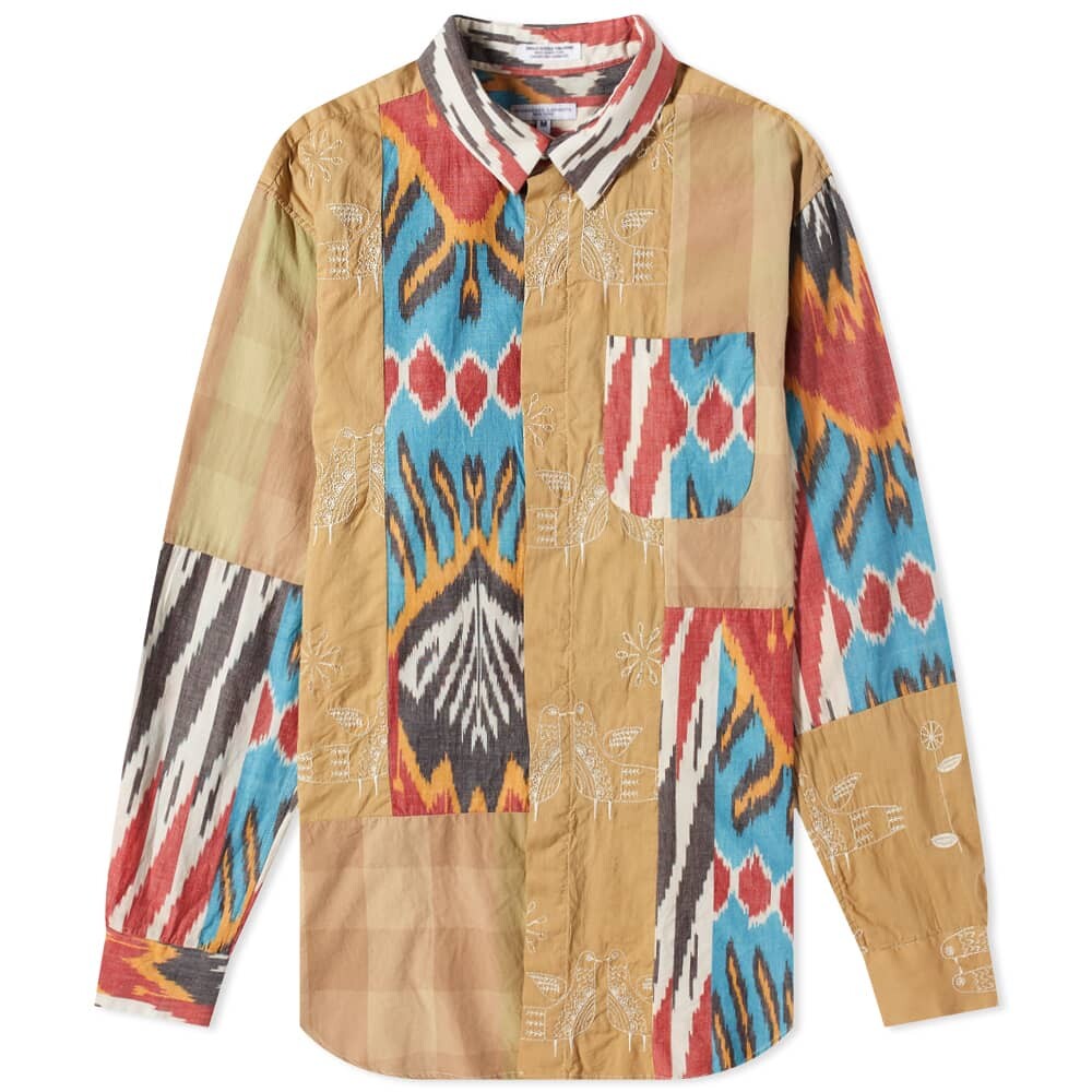

Рубашка Engineered Garments Ikat Combo Mix Shirt