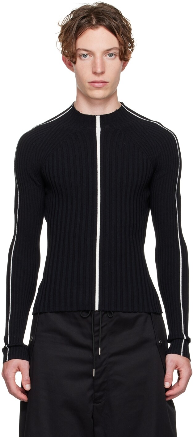 

Эксклюзивный черный свитер SSENSE Dion Lee