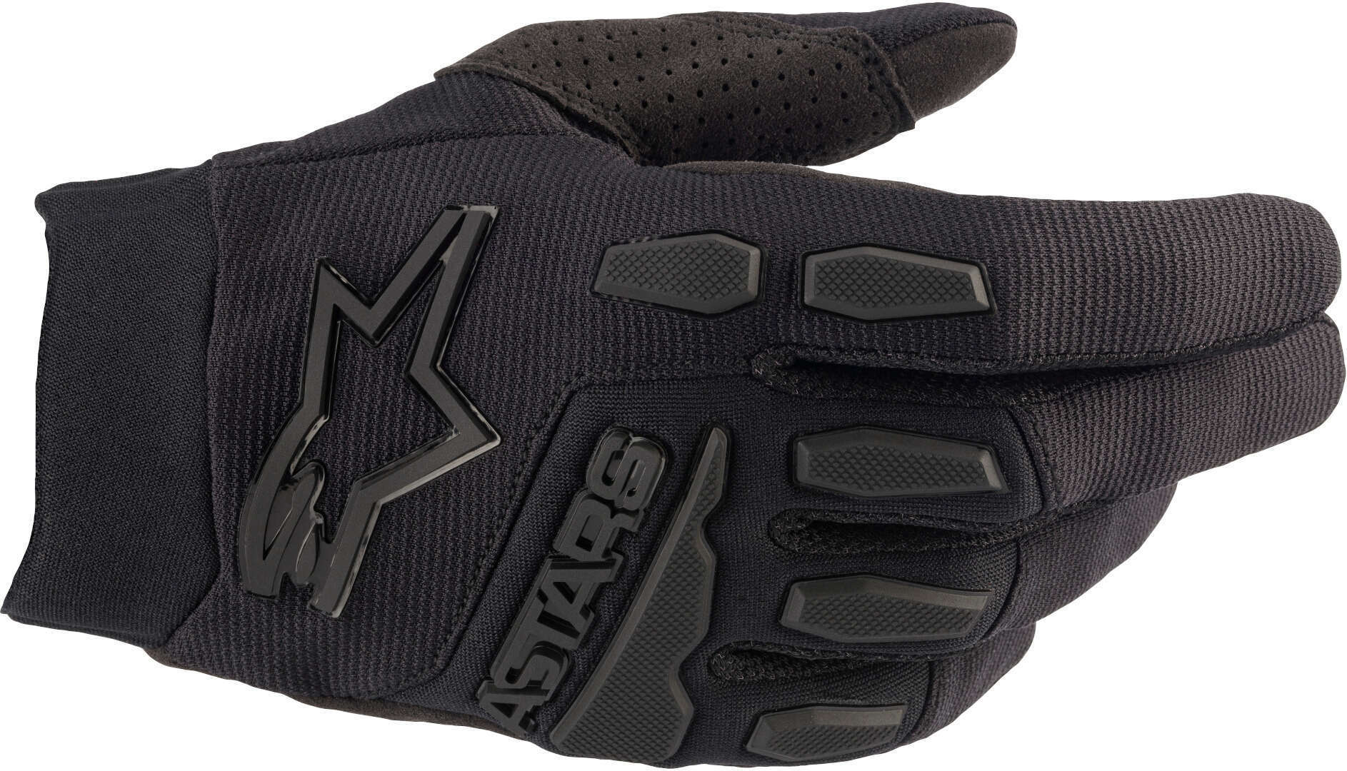 перчатки черный Перчатки для мотокросса Alpinestars Full Bore, черный/черный