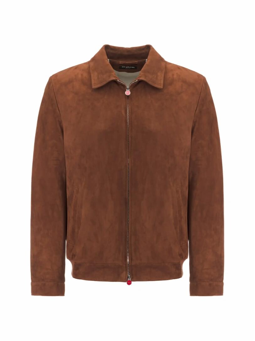 

Замшевая куртка Kiton, Коричневый