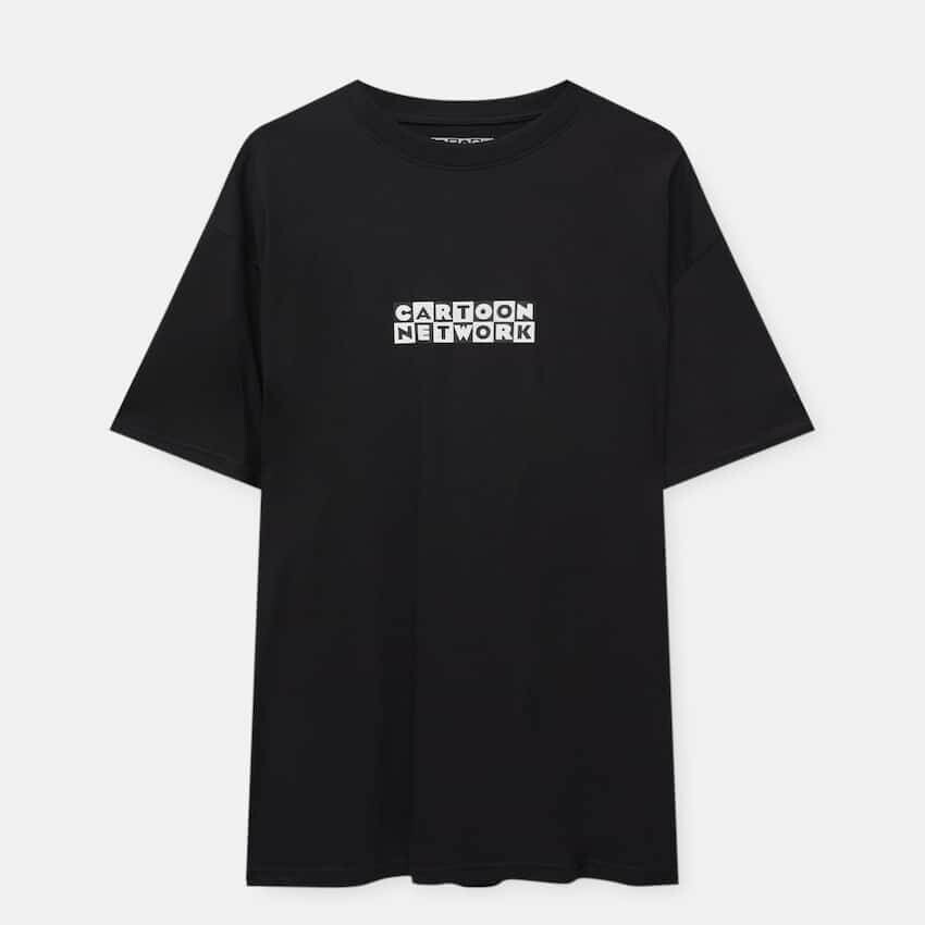 

Футболка Pull&Bear Cartoon Network, черный