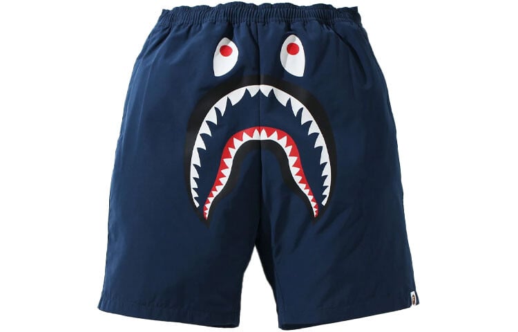 

Повседневные шорты Shark Series для мужчин A Bathing Ape, синий