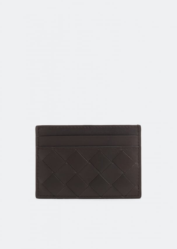 

Картхолдер BOTTEGA VENETA Intrecciato card case, коричневый