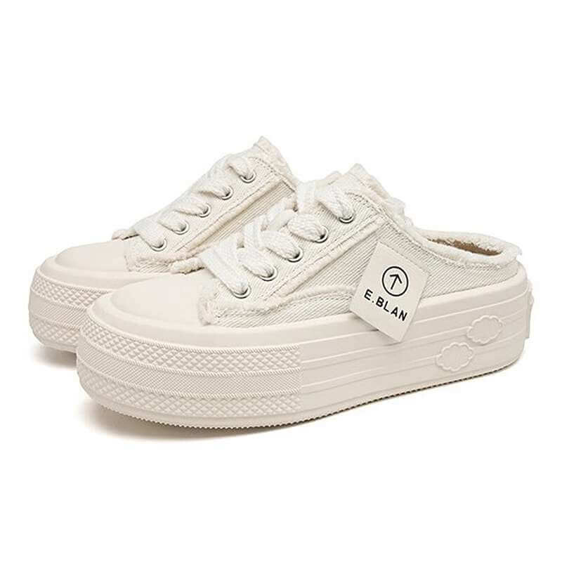 

Кеды Eblan Half Slippers (размер 39), бежевый