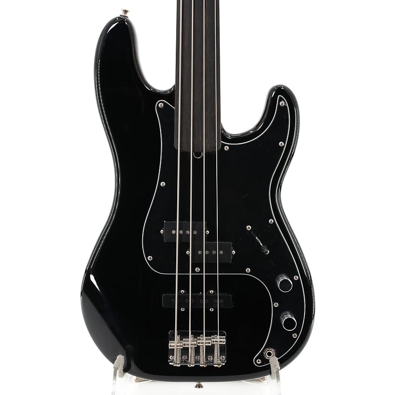 

Бас-гитара Fender Tony Franklin Fretless Precision Bass - Black - Ser. США22091324А Tony Franklin Artist Series Signature Fretless Precision Bass