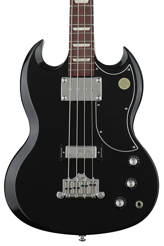 

Стандартная бас-гитара Gibson SG - черное дерево BASG00EBCH1