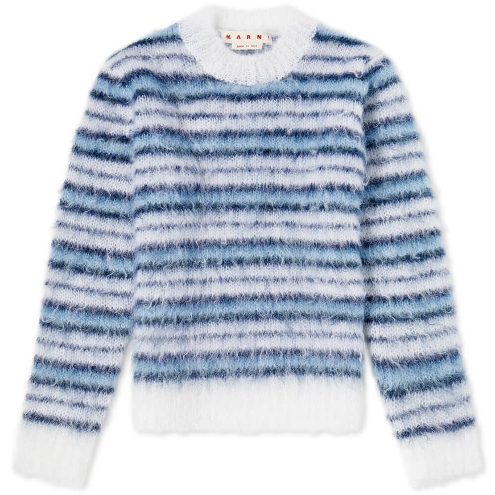 

Джемпер Marni Stripe Mohair Knit, Серый