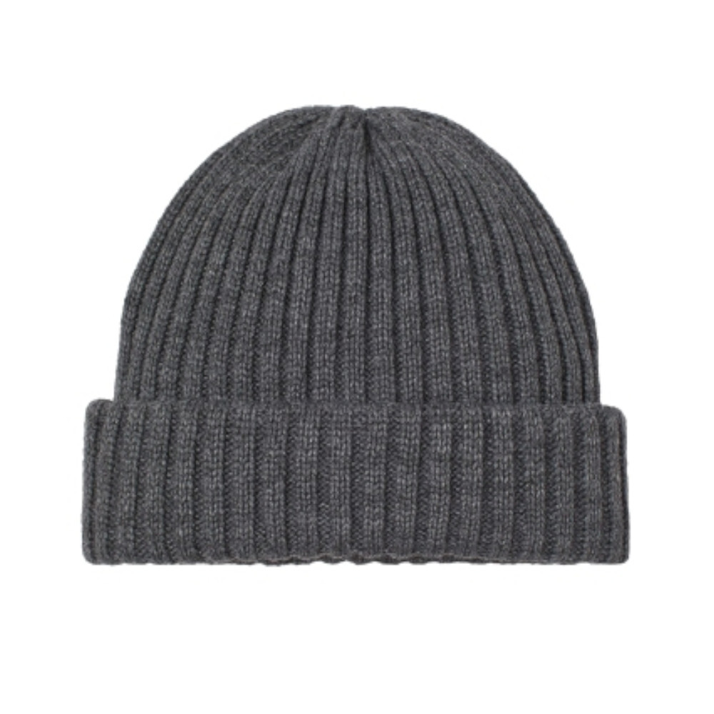 

Шапка вязаная в рубчик H&M Rib-knit, темно-серый
