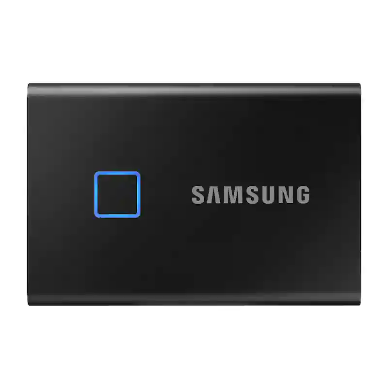 Внешний диск SSD Samsung T7 Touch, 2ТБ, черный