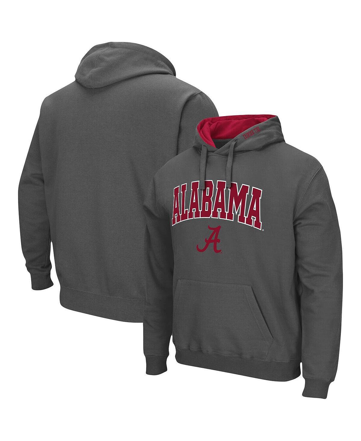 

Мужская темно-серая толстовка с капюшоном alabama crimson tide arch и логотипом 3.0 Colosseum, мульти