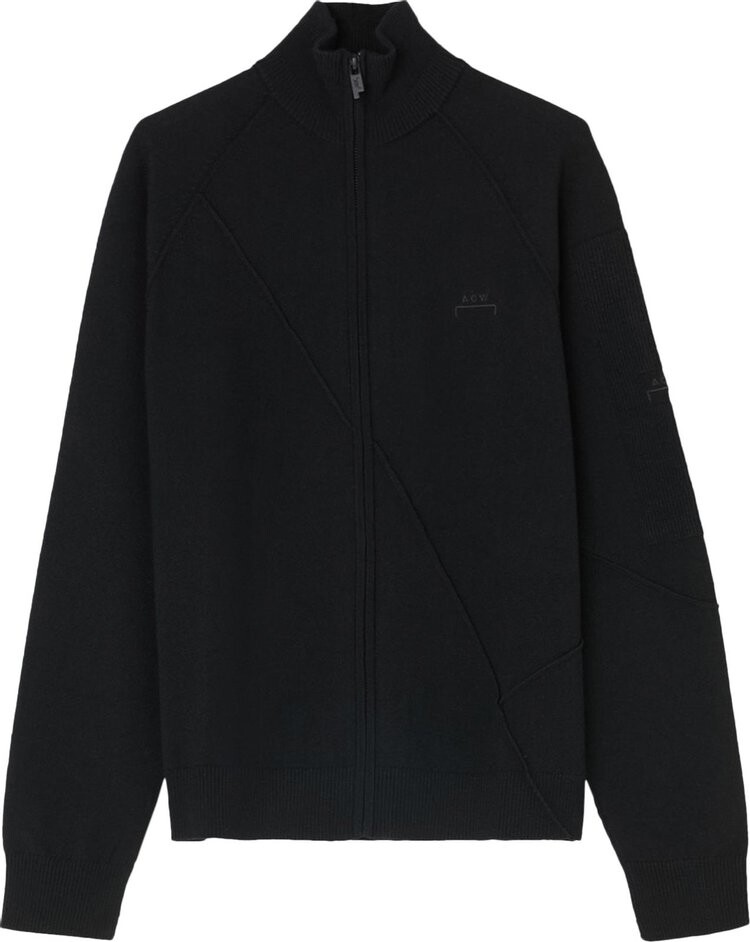 

Свитер A-Cold-Wall* Merino Zip Up Knit Sweater 'Black', черный
