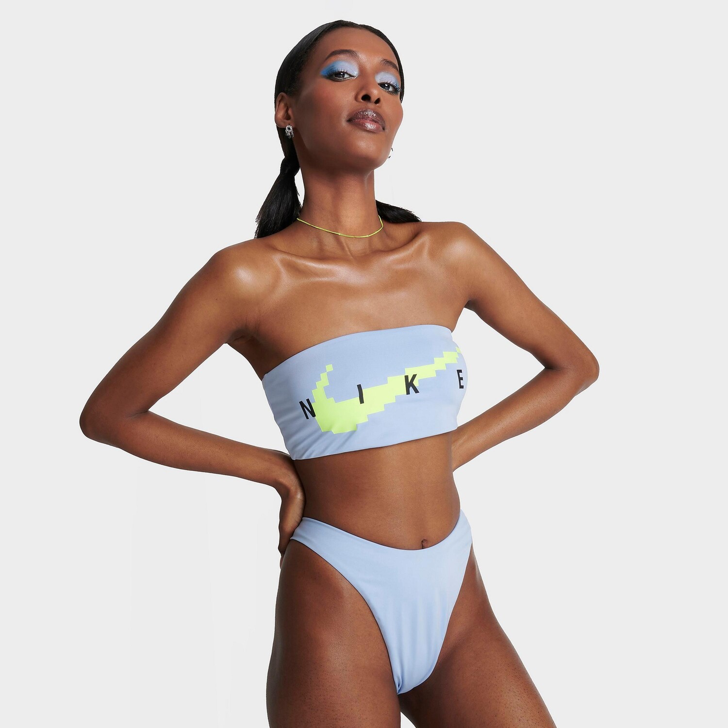 

Женский бикини-топ Nike Swim Bandeau, синий