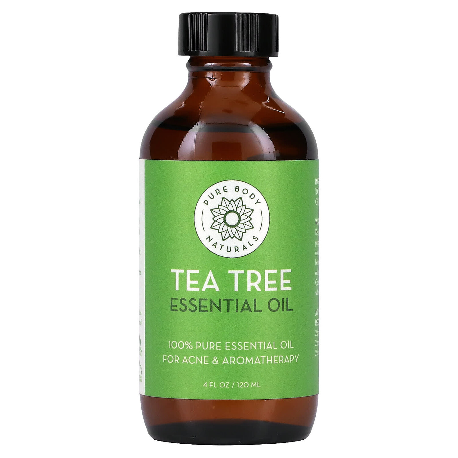 

Эфирное Масло Чайного Дерева Pure Body Naturals, 120 мл