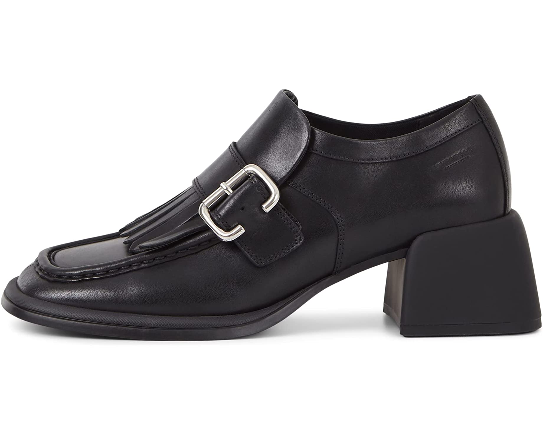 Лоферы Ansie Fringe Leather Loafer Vagabond Shoemakers, черный - фото