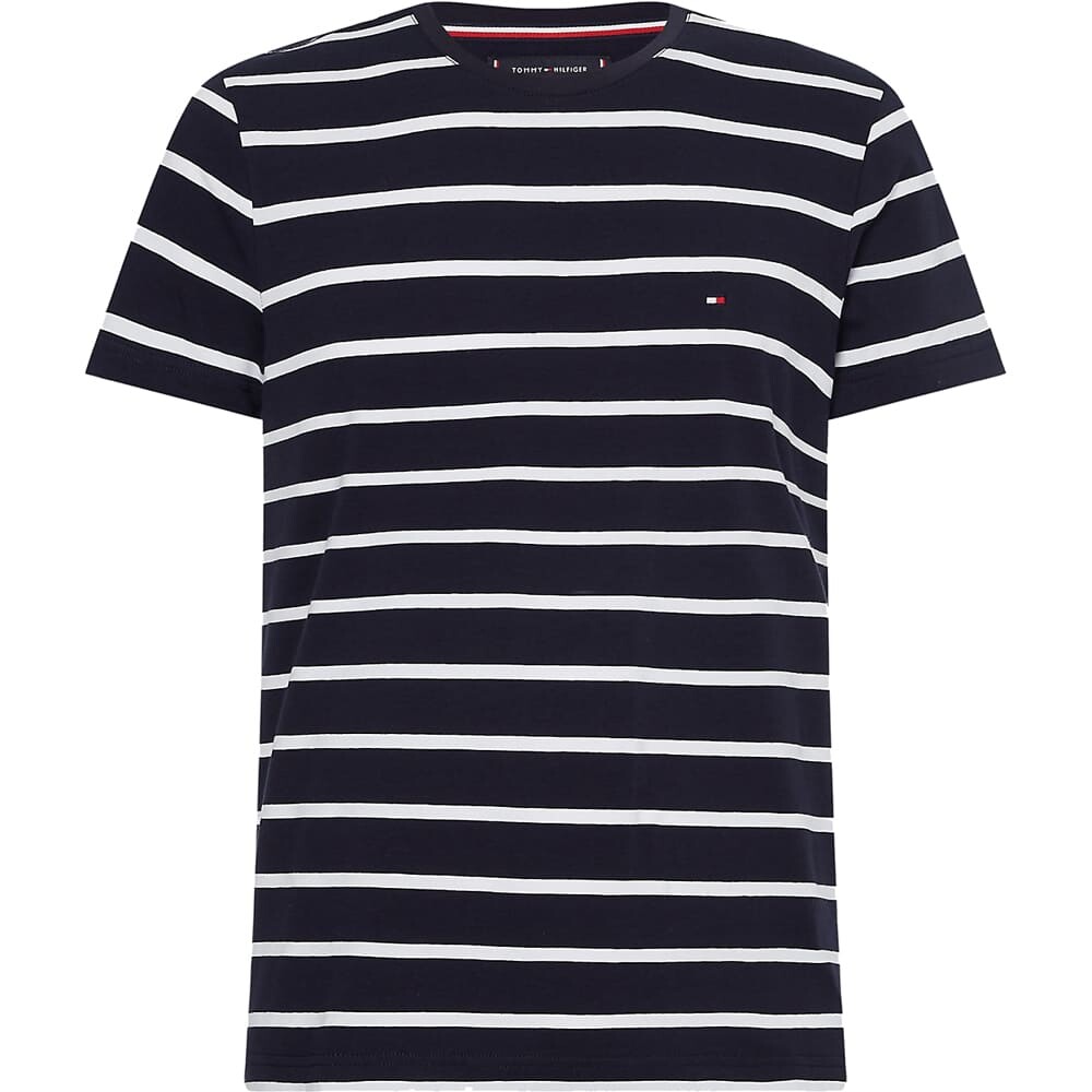 

Футболка Tommy Hilfiger Stretch Cotton, темно-синий/красный