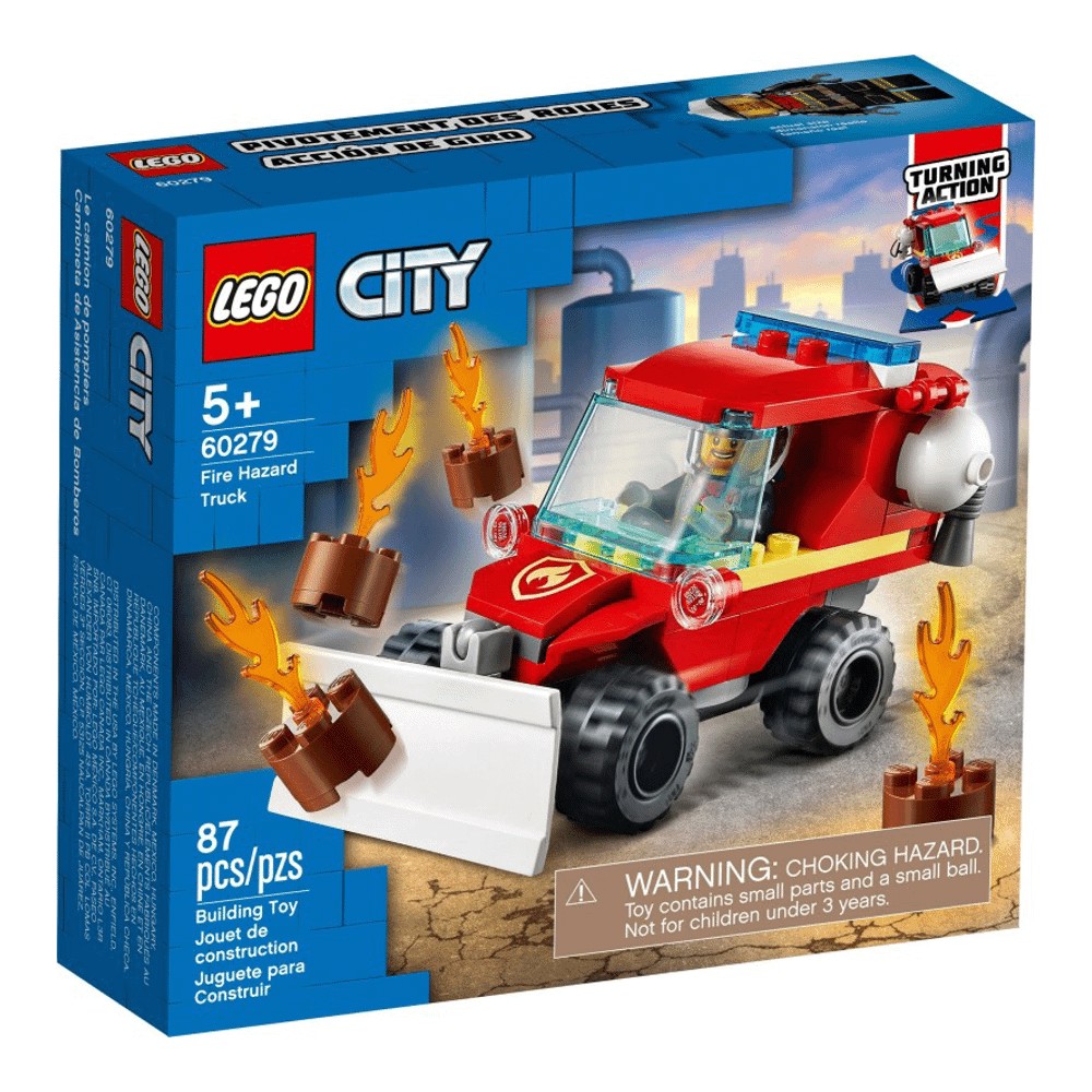 Конструктор LEGO City Fire 60279 Пожарная машина конструктор lego lego city fire пожарная бригада и полицейская погоня 60319