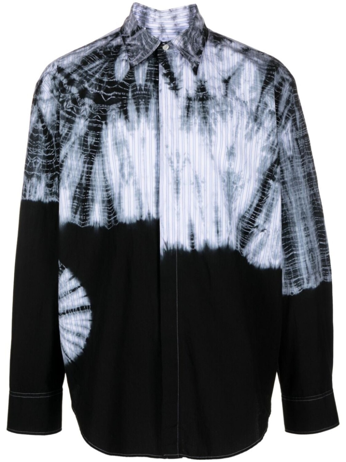

MSGM рубашка с принтом, серый