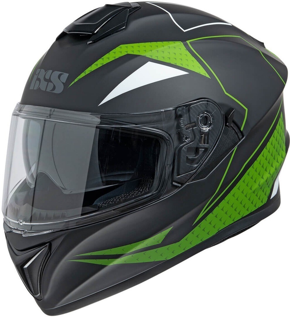 

Шлем IXS 216 2.0, черно-зеленый
