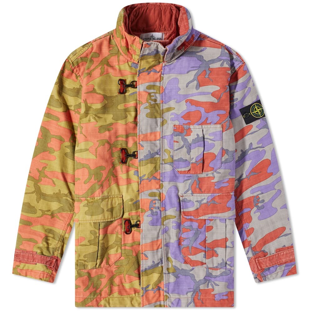 

Куртка из рипстопа с камуфляжным принтом Heritage Stone Island