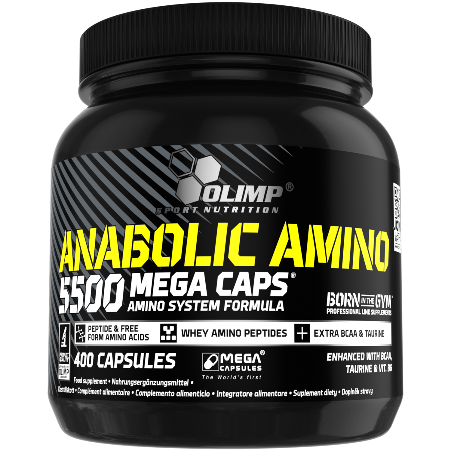 Olimp Anabolic Amino 5500 биологически активная добавка, 400 капсул/1 упаковка