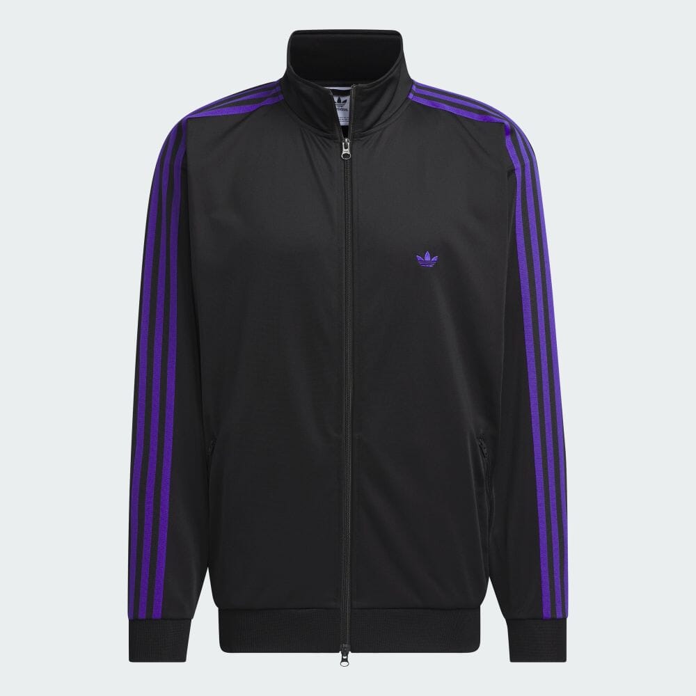 Спортивная куртка Adidas Track Unisex, черный / фиолетовый