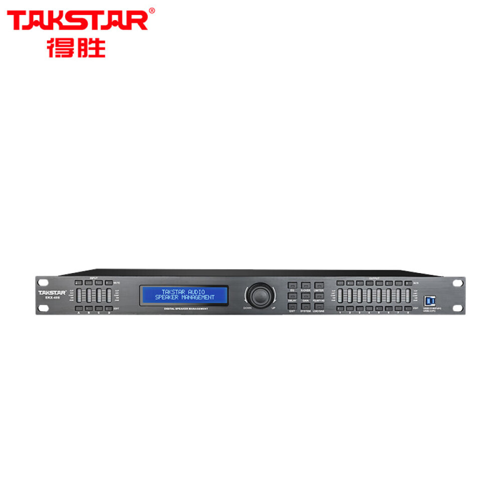 

Цифровой аудиопроцессор Takstar EKX-408 профессиональный, черный