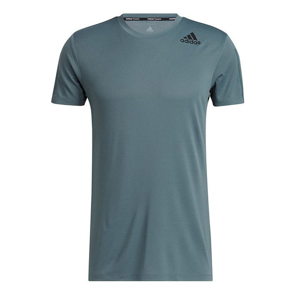 Футболка Adidas H.Rdy 3s Tee Intense Training Sports Short Sleeve Blue T-Shirt, Синий
