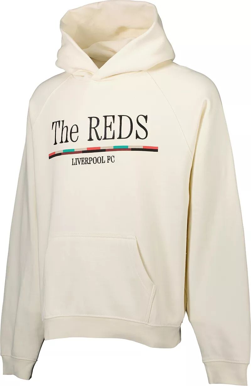 Белый пуловер с капюшоном Sport Design Sweden Liverpool FC Wordmark Off White