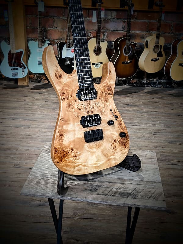 

Электрогитара Charvel Pro-Mod DK24 HH HT E Mahogany with Poplar Burl Top-Desert Sand