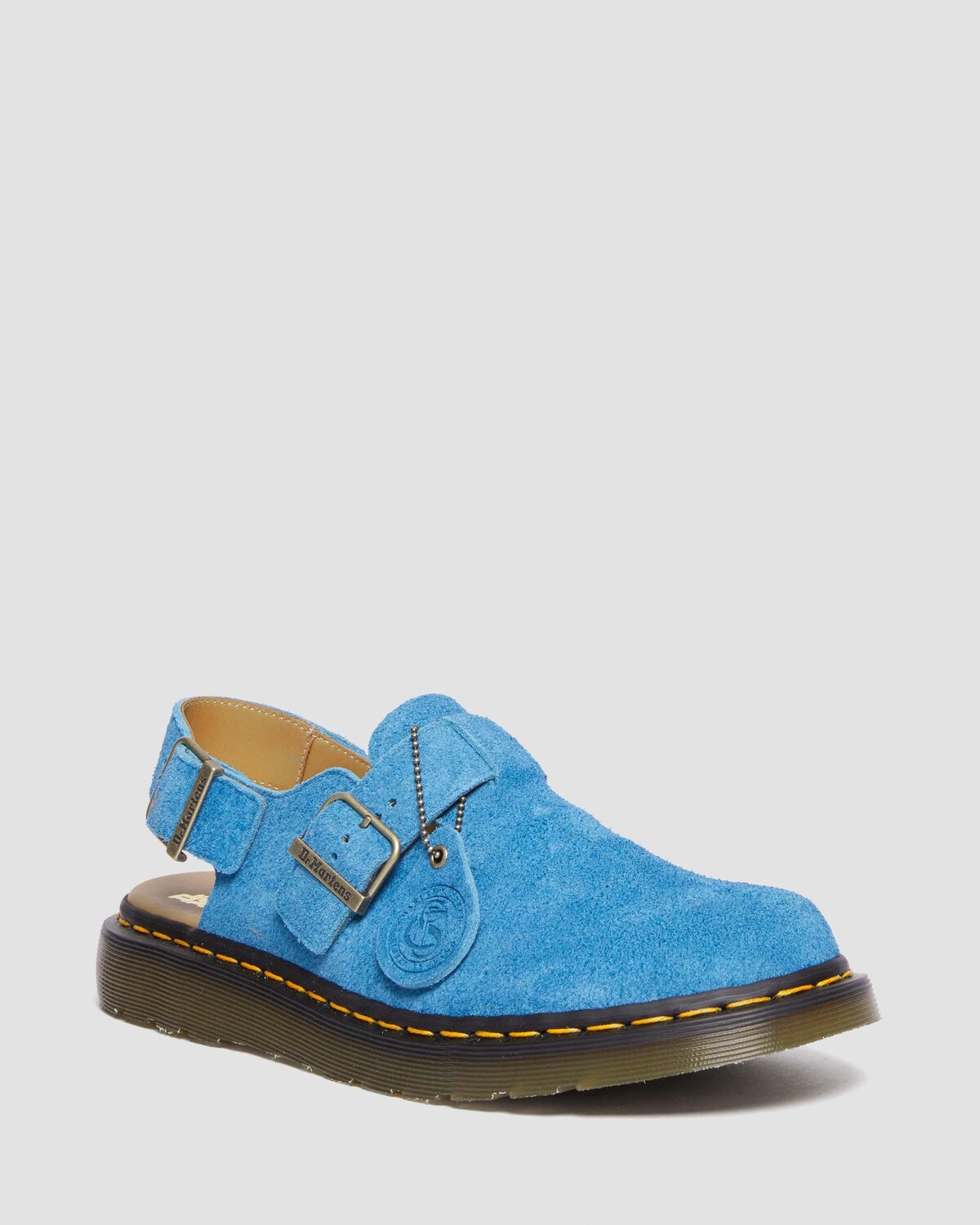 

Замшевые мюли с пяткой на пятке Jorge Made in England Dr. Martens