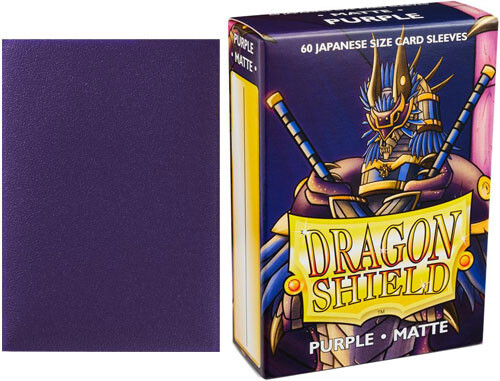 

Карточная игра Arcane Tinmen Dragon Shield Sleeves: Matte - Japanese Size - Purple (60)