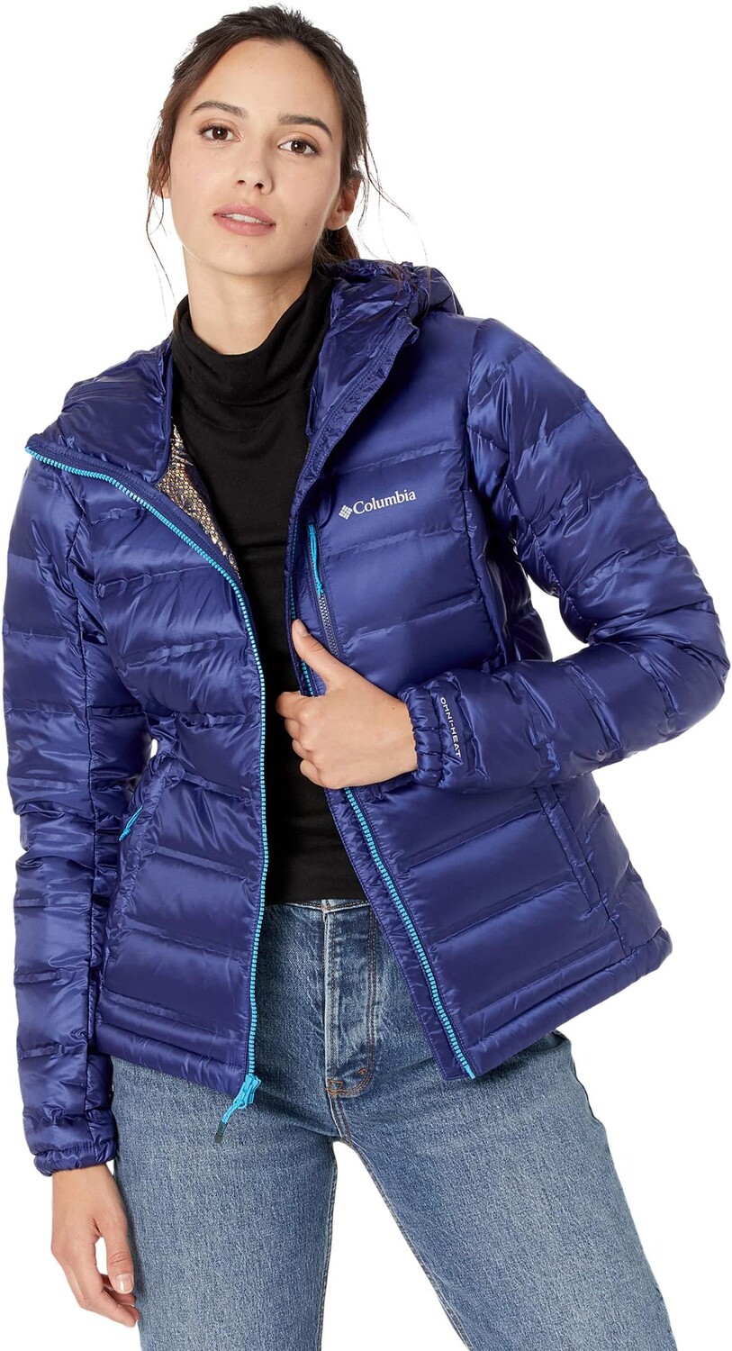 

Пуховик с капюшоном Pebble Peak Columbia, цвет Dark Sapphire
