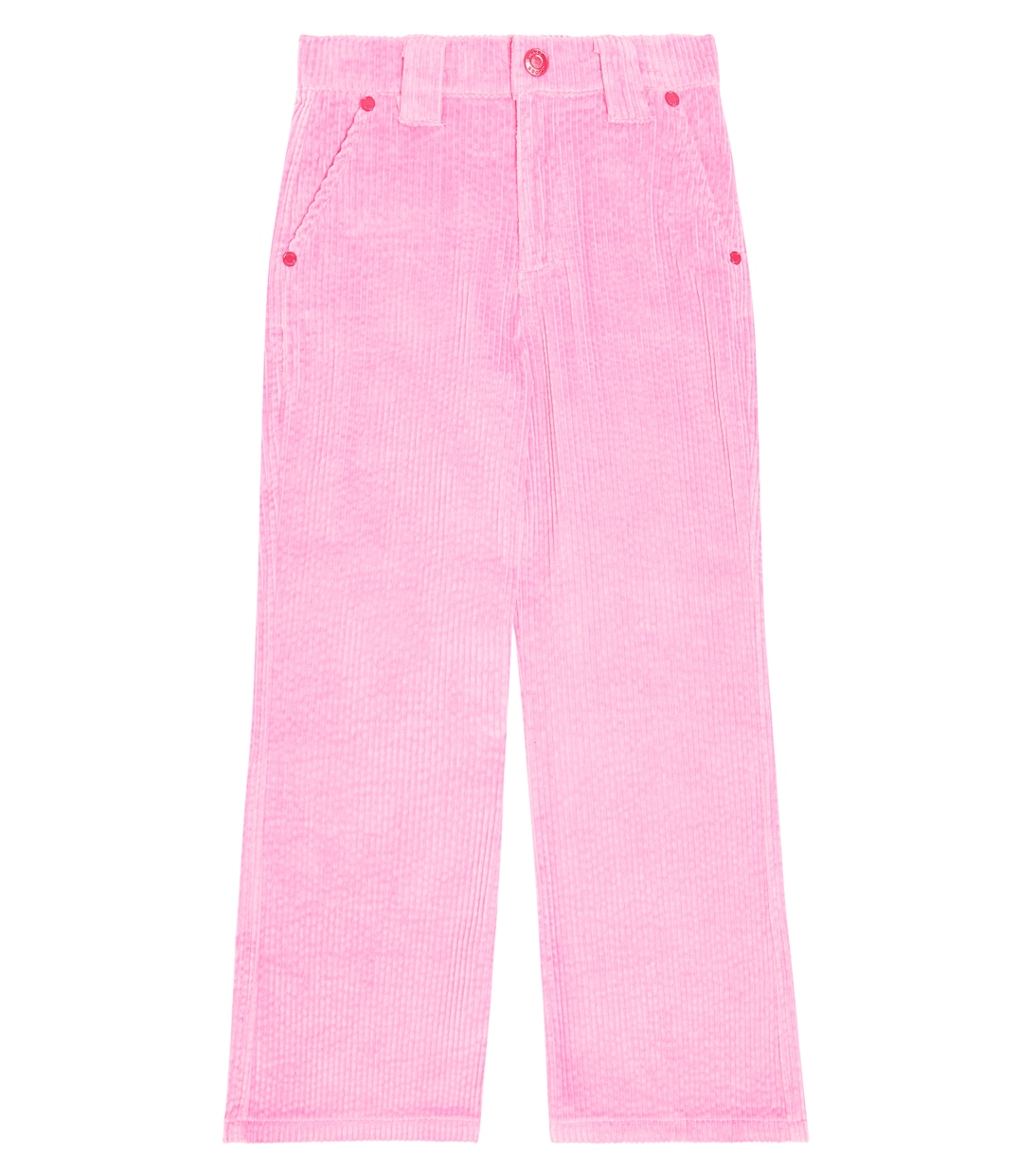 розовый кожаный большой клатч marc jacobs Вельветовые брюки Marc Jacobs Kids, розовый