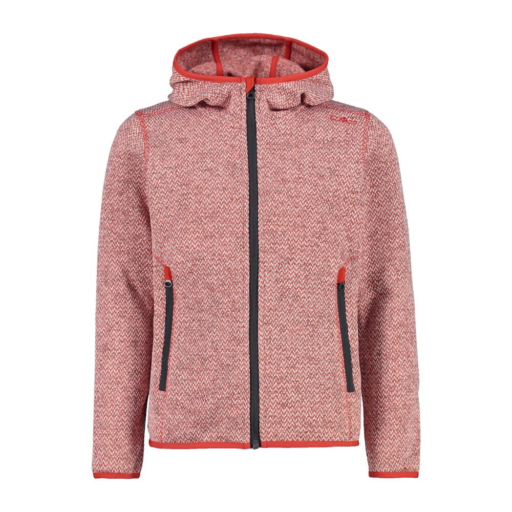 

Куртка CMP 3H19825 Hooded Fleece, красный
