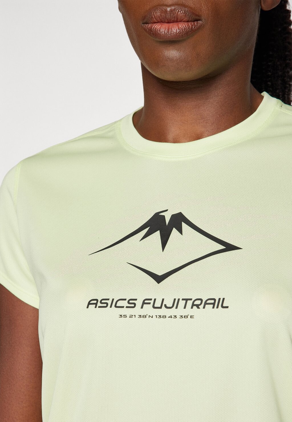 Спортивная футболка FUJITRAIL LOGO TOP ASICS, желтый