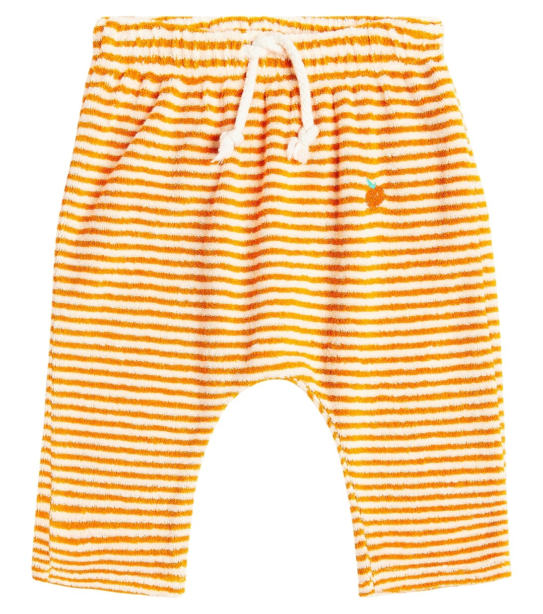 

Детские полосатые махровые спортивные штаны Bobo Choses, синий