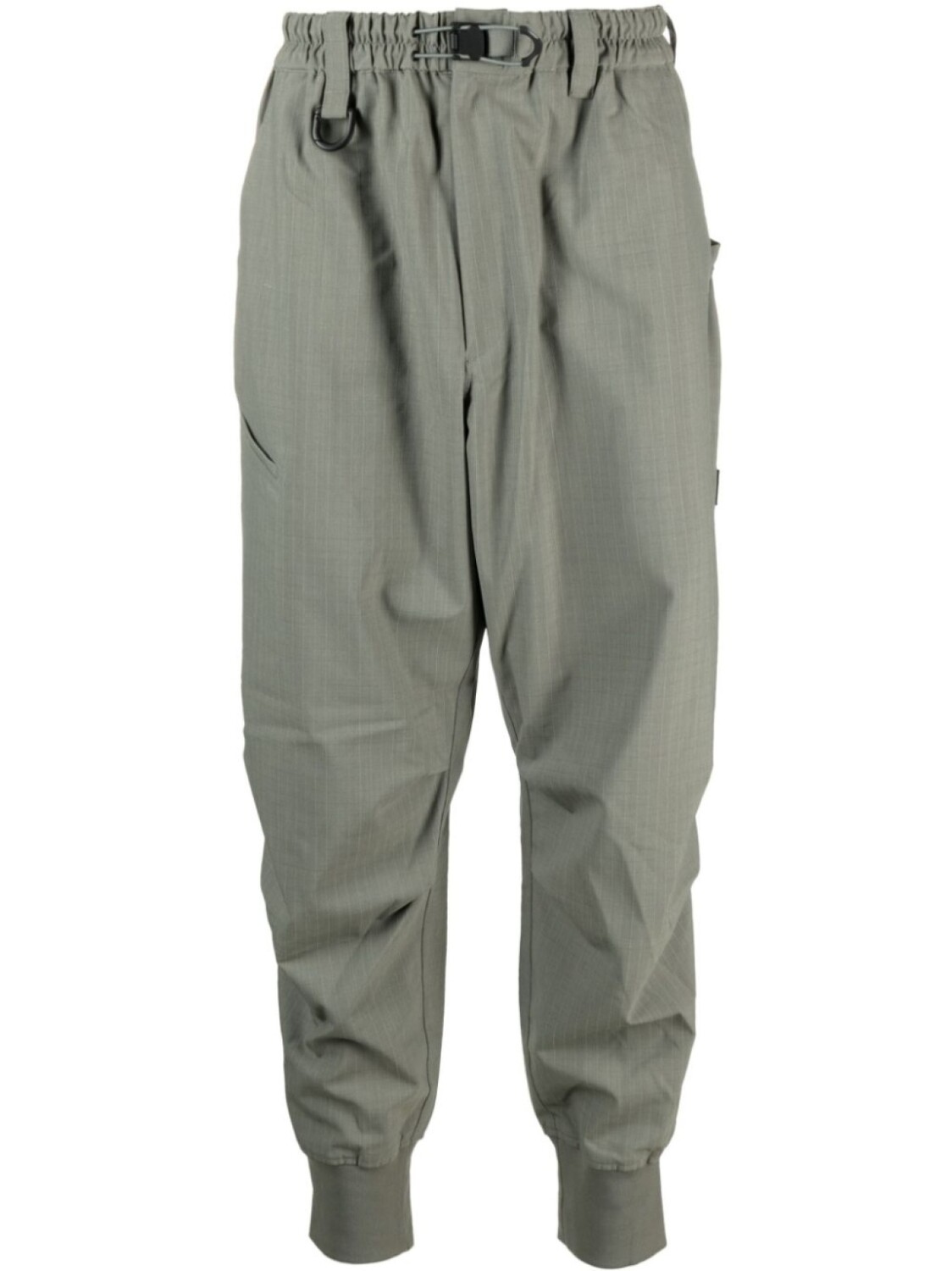 

Зауженные брюки из рипстопа Y-3, зеленый