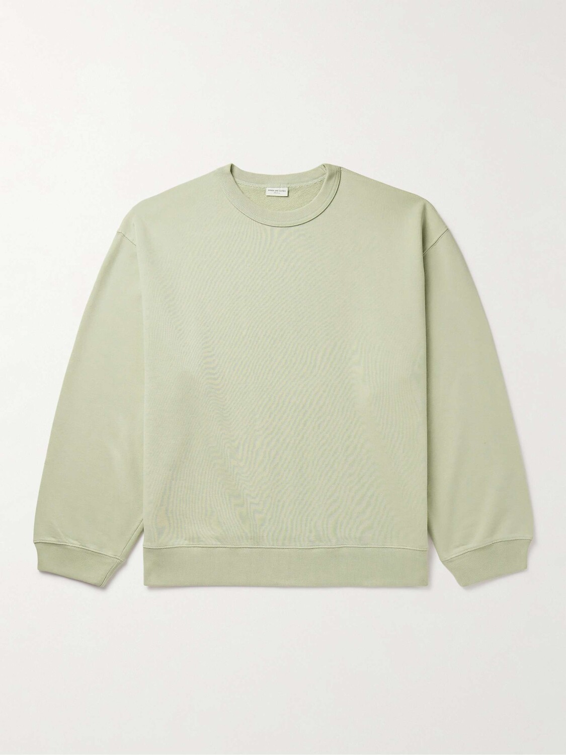 

Толстовка оверсайз из хлопкового джерси DRIES VAN NOTEN, зеленый