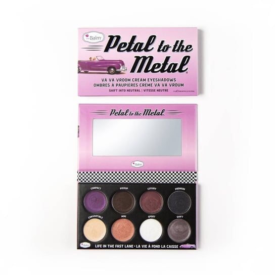 

Палитра теней для век, 10,5 г The Balm, Petal To The Metal, коричневый