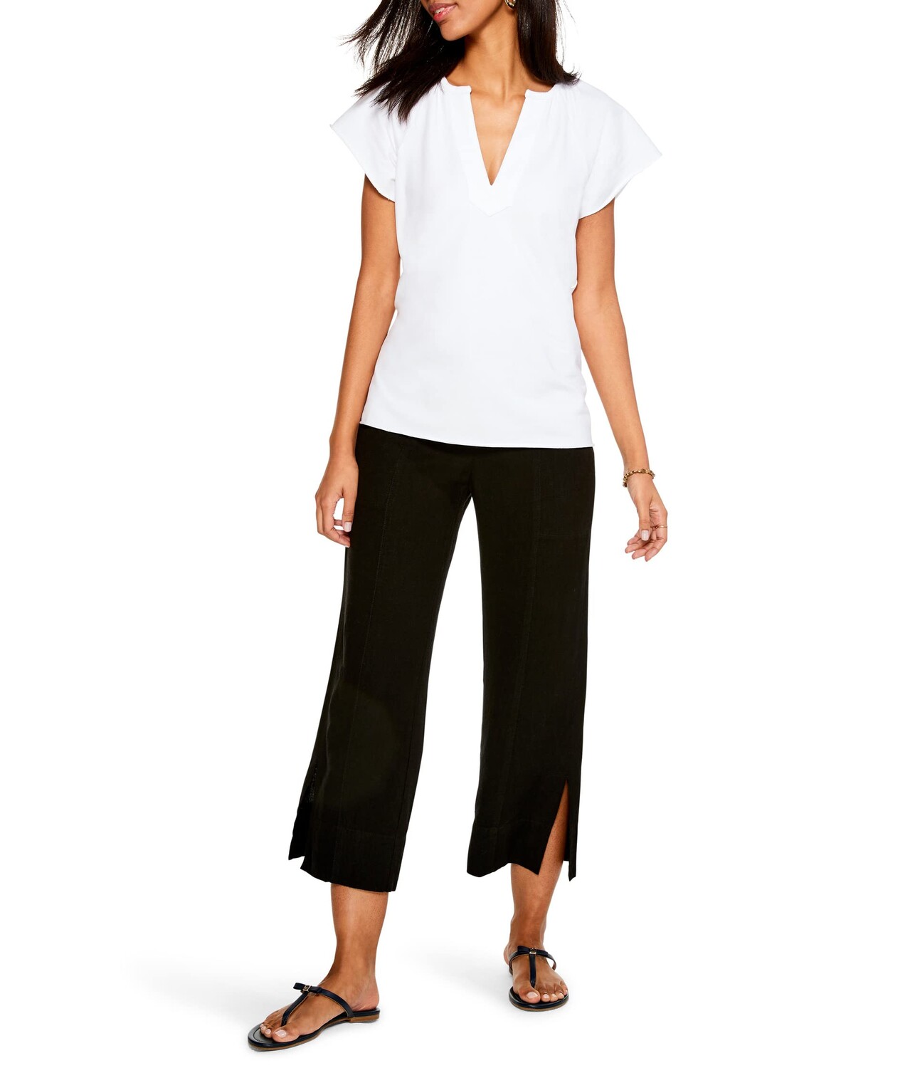 

Брюки NIC+ZOE, Rumba Park Wide-Leg Pants
