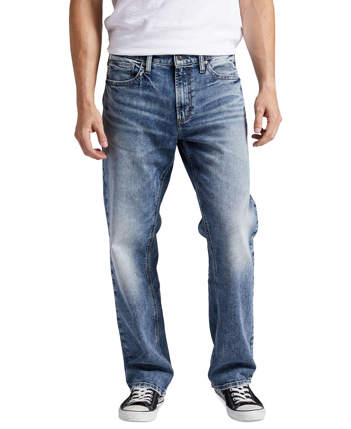 

Мужские джинсы классического кроя grayson прямого кроя Silver Jeans Co.
