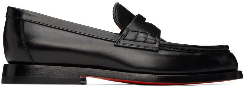 

Черные лоферы для колледжа Santoni