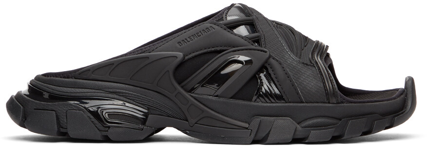 

Черные сандалии Track Slide Balenciaga