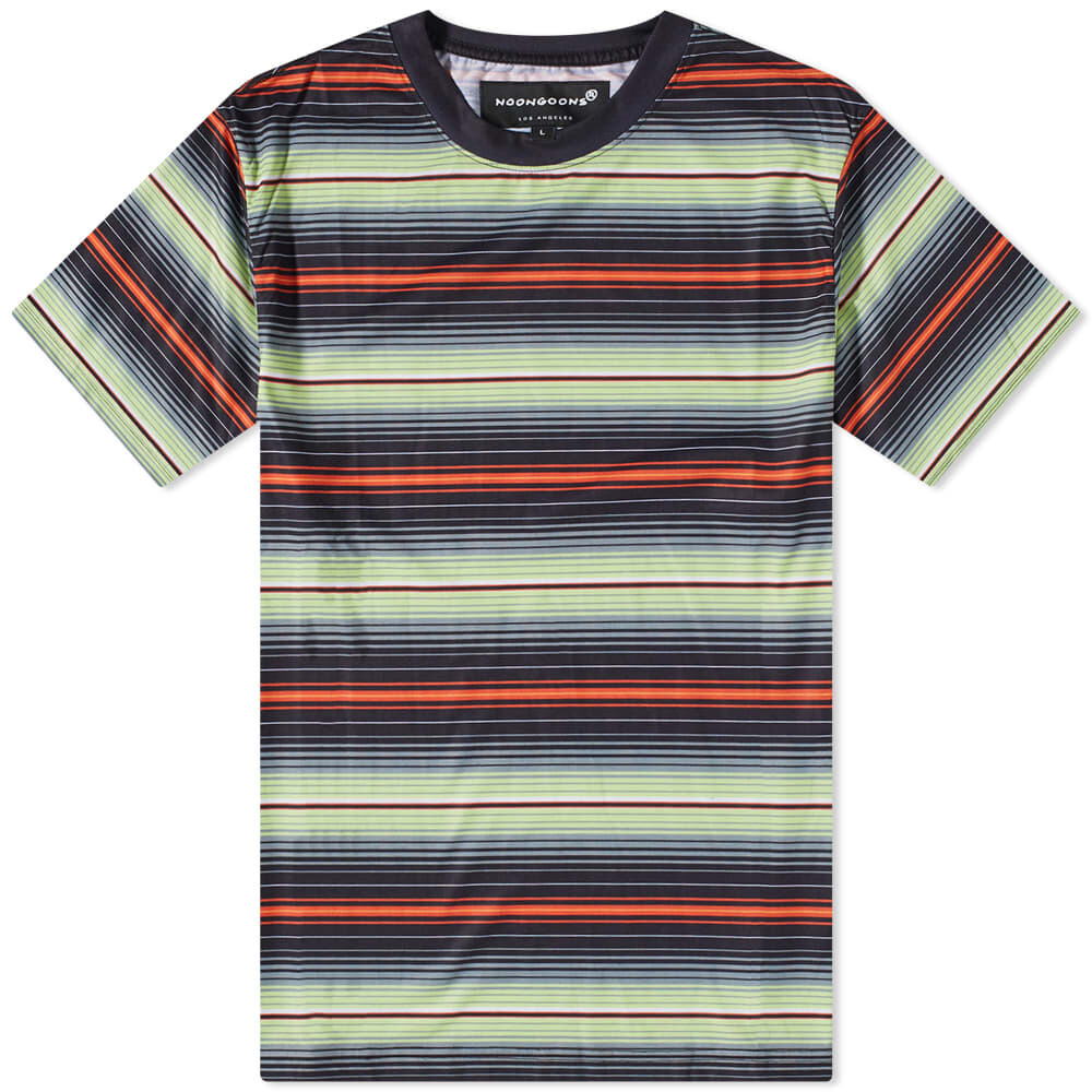 

Футболка Noon Goons Focus Stripe Tee, Черный