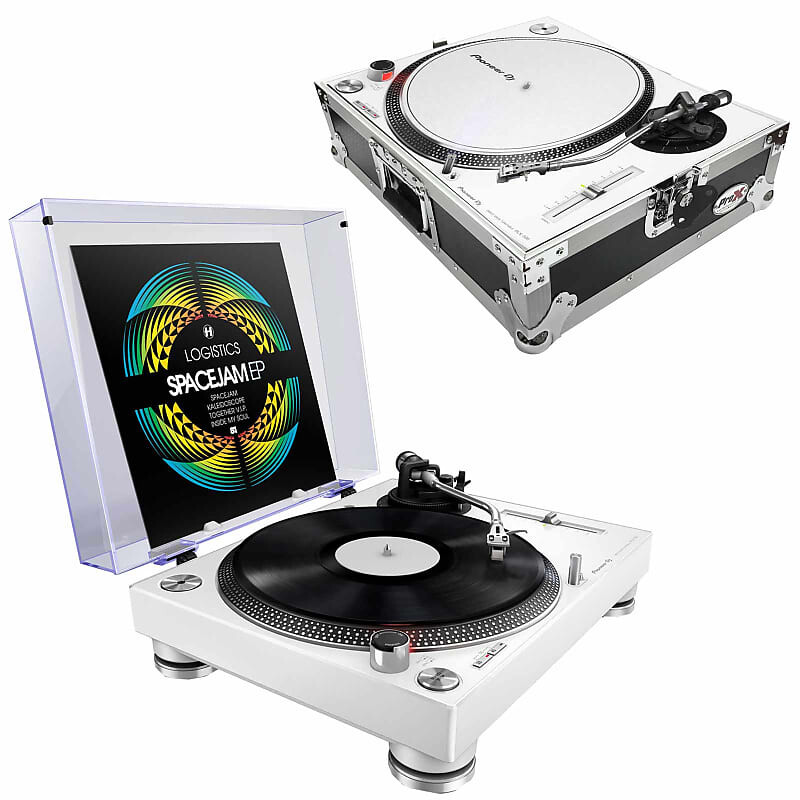 

Высокомоментный проигрыватель Pioneer PLX-500 с прямым приводом (белый) с футляром для проигрывателя ProX Pioneer PLX-500 High-torque Direct Drive Turntable (white) w ProX Turntable Case