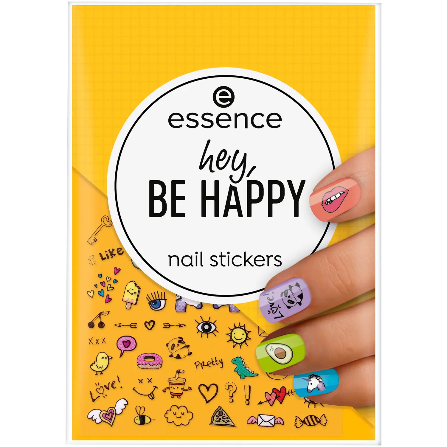

Essence наклейки для нейл-арта, 57 шт./1 упаковка
