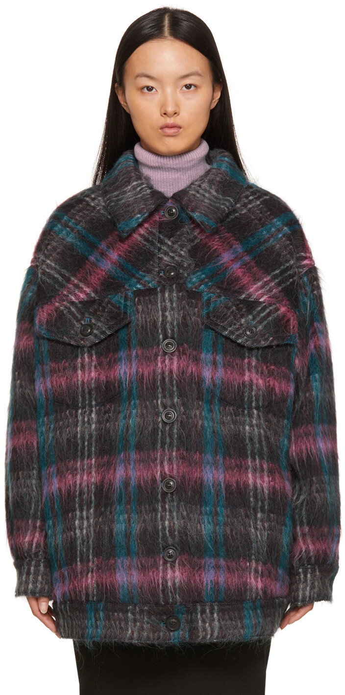 

Разноцветный жакет The Oversized Plaid Jacket Marc Jacobs