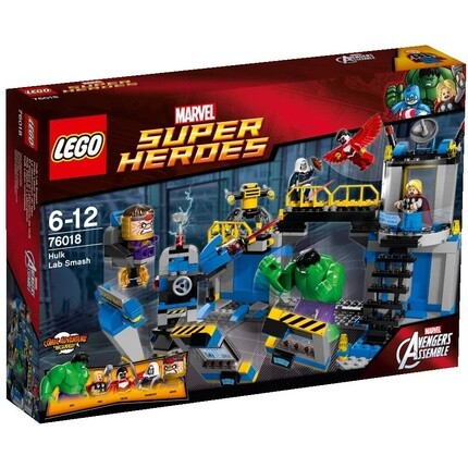 

Конструктор Lego 76018 Marvel Super Heroes лаборатория Халка