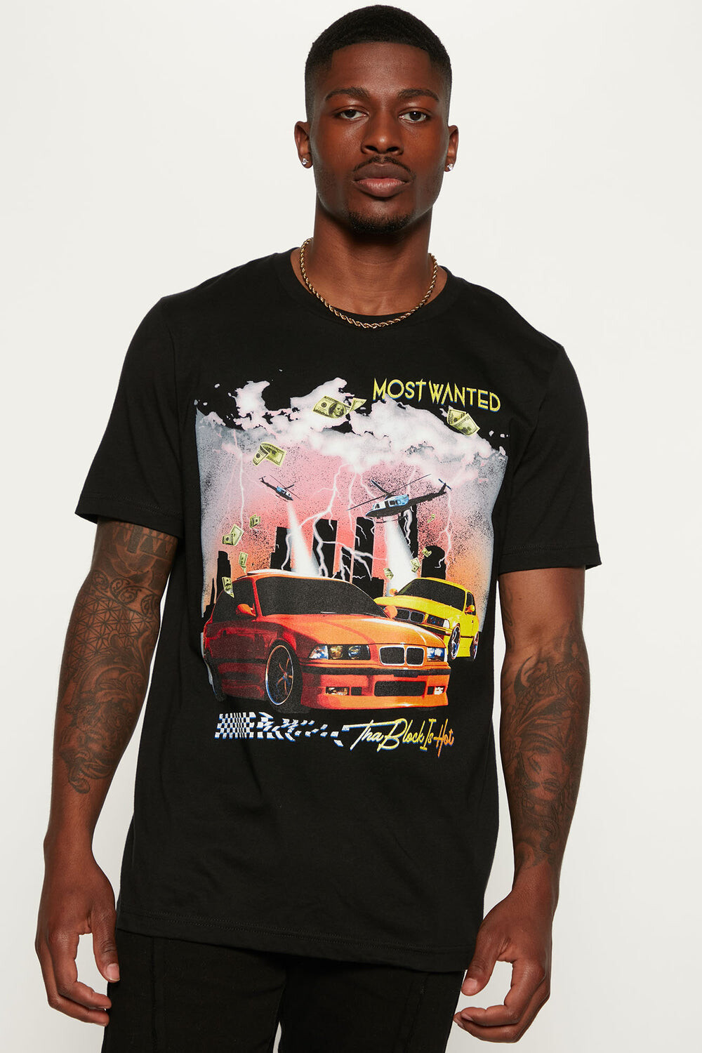 

Футболка Fashion Nova FNP1124BLOCKISHOT, черный
